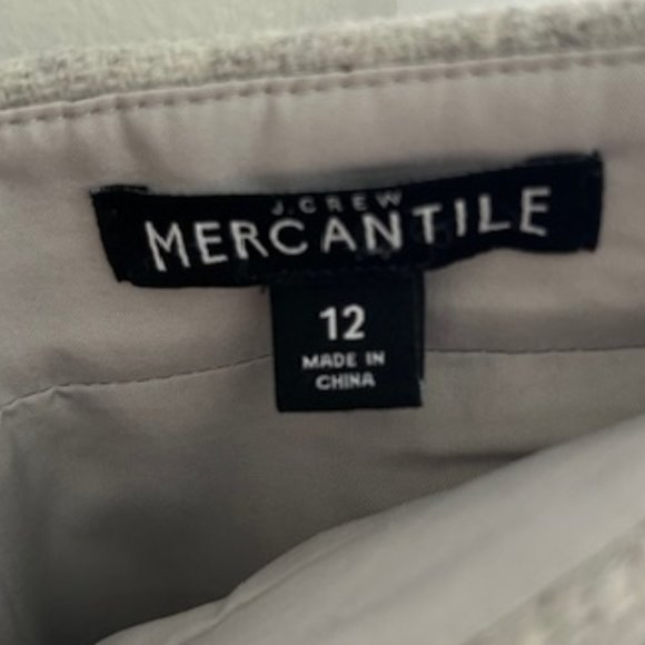 J Crew Mercantile Wool Pencil skirt Size 12 - Picture 9 of 10